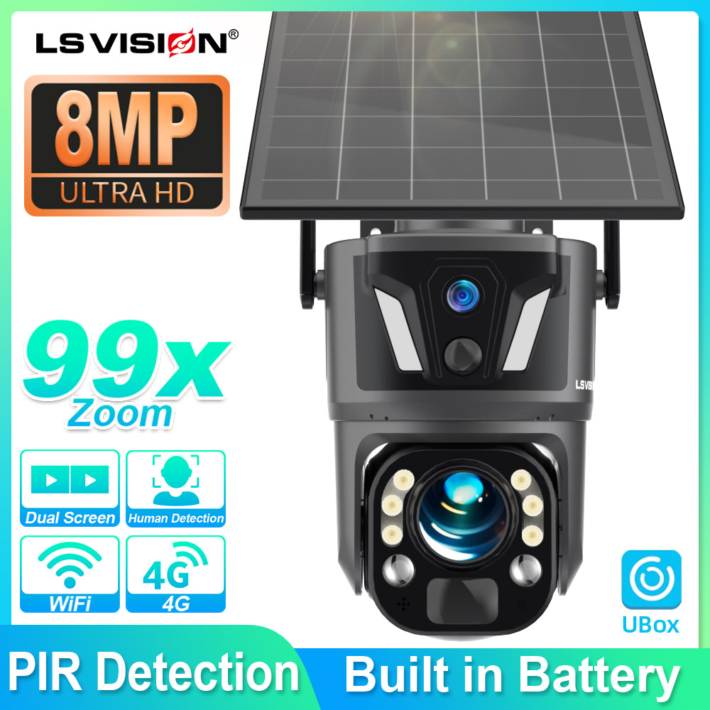 LS VISION 4K 8MP Outdoor Home  - đánh giá và giá Garden Camera
