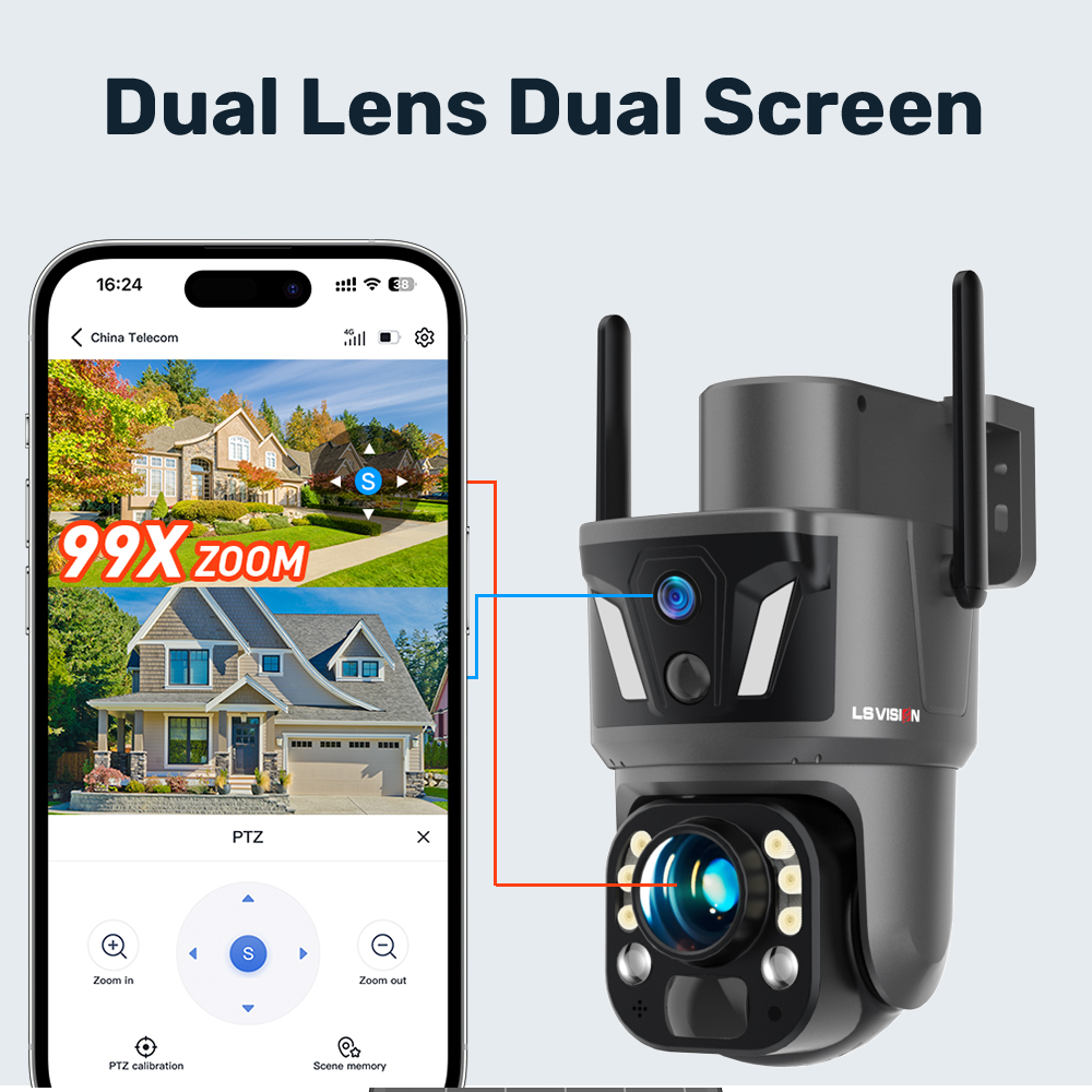 LS VISION 4K 8MP Outdoor Home  - đánh giá và giá Garden Camera