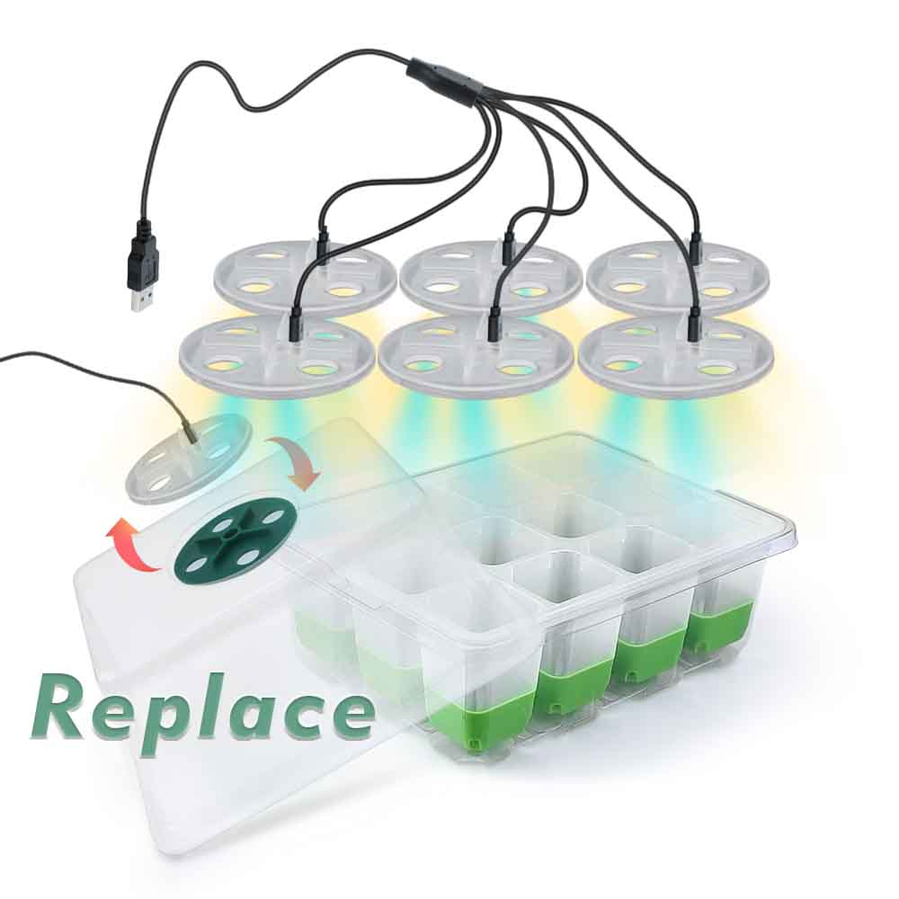 LED Grow Light Seedling Starte - đánh giá và giá Indoor Garden Kit