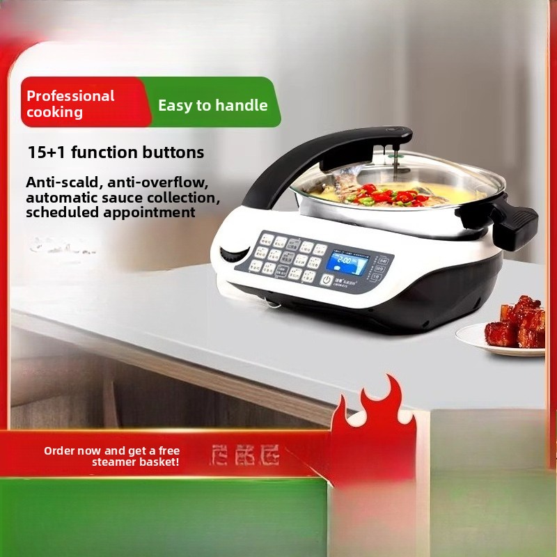 E15 Smart Cooking Robot, Large - đánh giá và giá Smart Pot