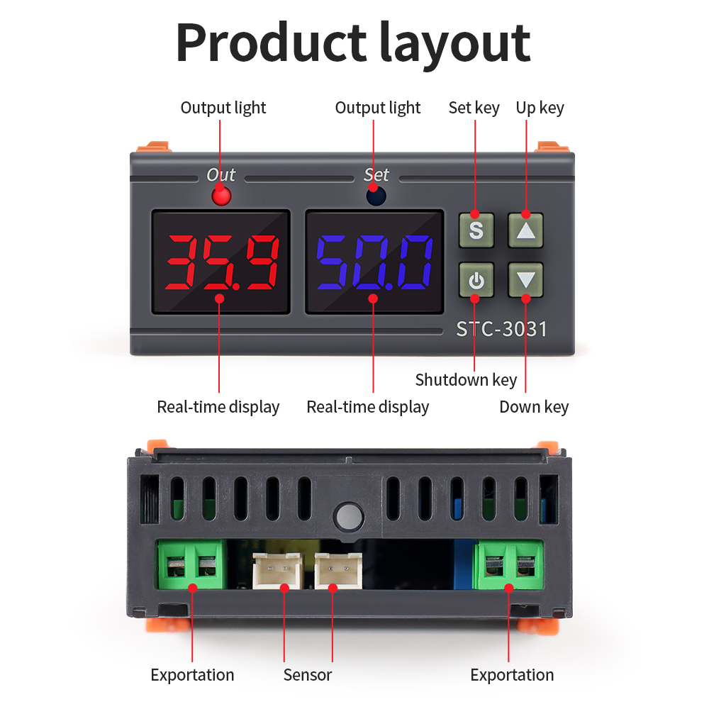 STC-3029 / 3030 / 3031 Moistur - đánh giá và giá Plant Monitor