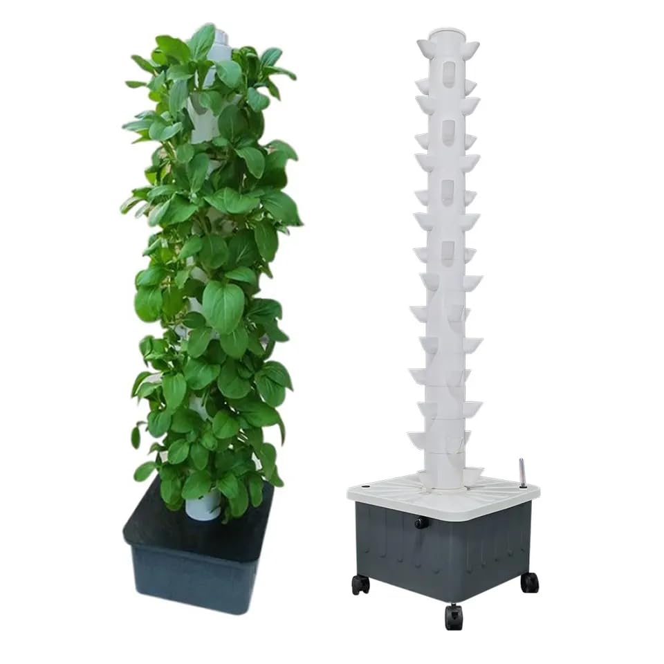 Vertical Hydroponic Grow Tower - đánh giá và giá Hydroponic Tower