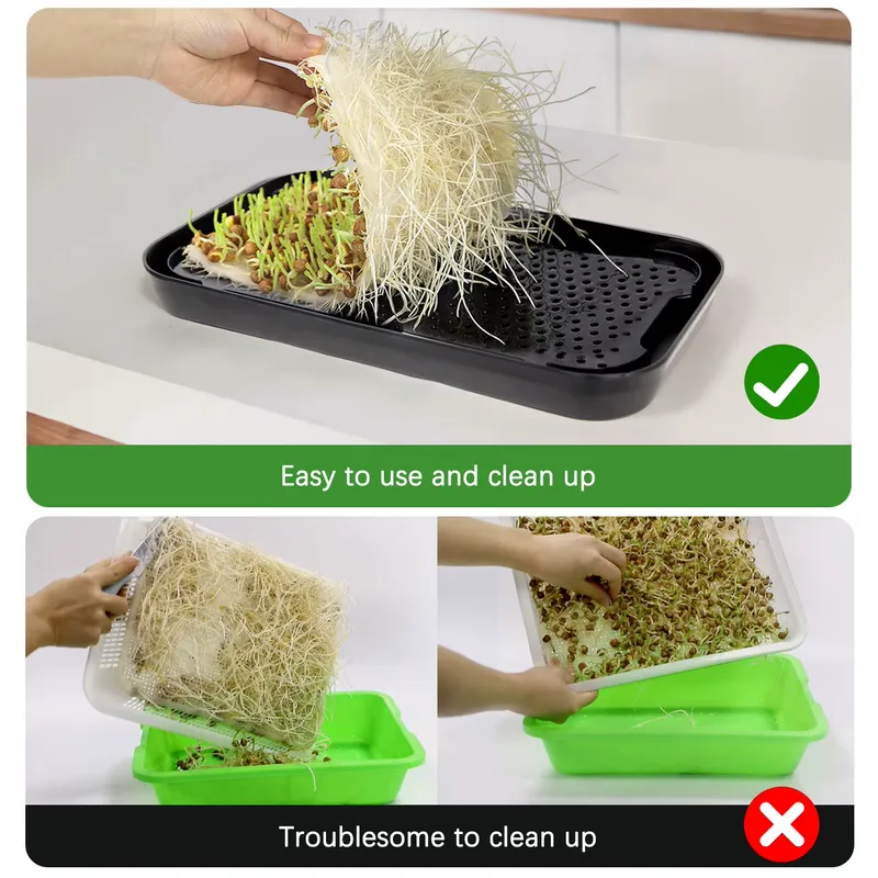 Hydroponic Tray Indoor Microgr - đánh giá và giá Indoor Garden Kit