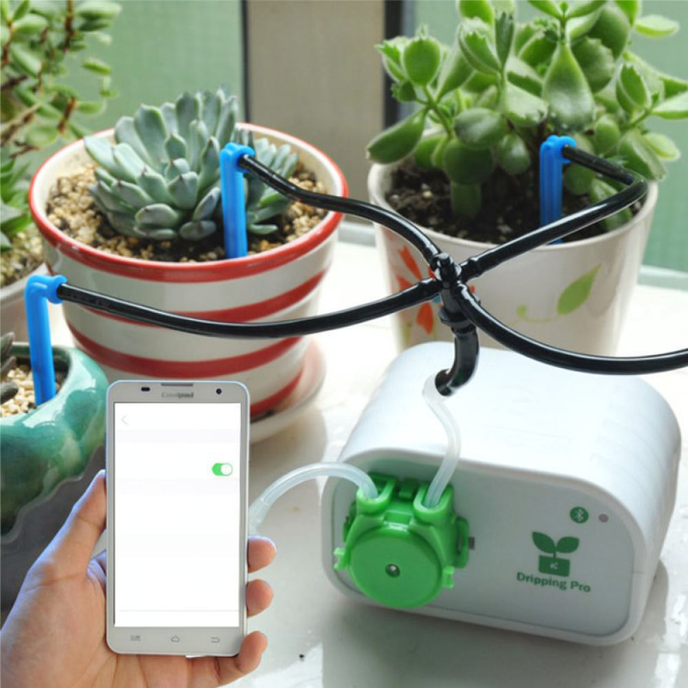 Automatic Watering Device Kit  - đánh giá và giá Indoor Garden Kit