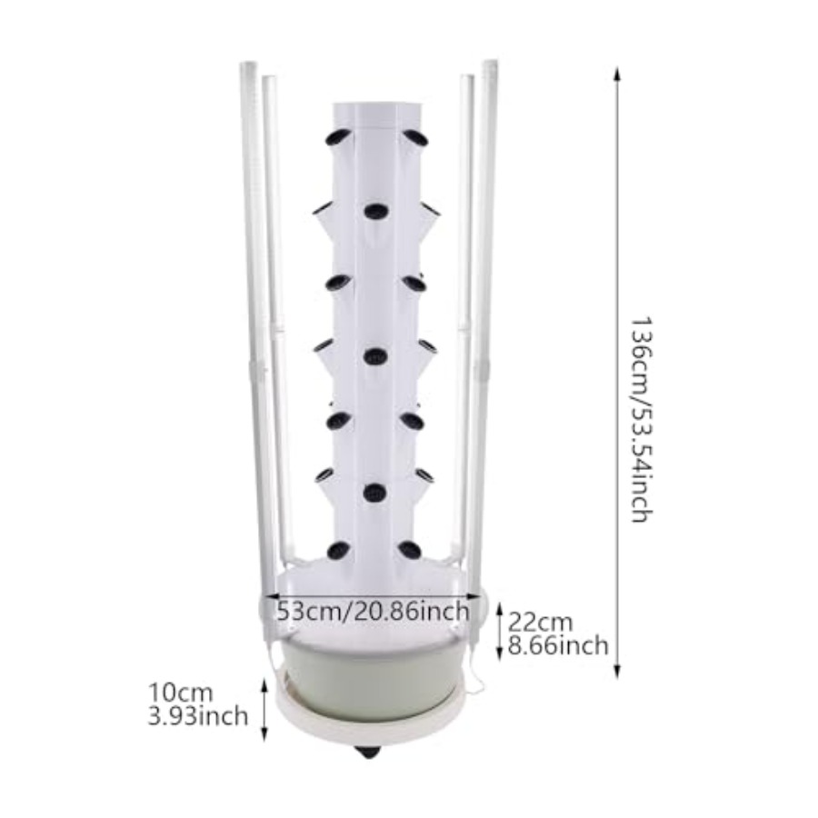 Hydroponic growing tower for i - đánh giá và giá Hydroponic Tower